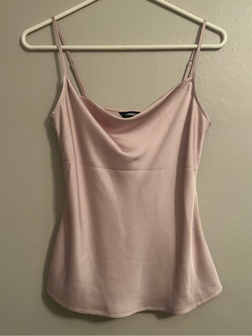 Express Silky Light Pink Cami - NWOT